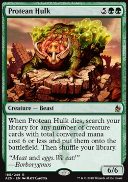 Protean Hulk A25-185 Rare Good Englisch