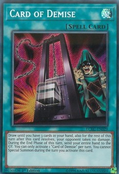 Karte des Untergangs LCKC-029 Secret Rare Near Mint Deutsch 1. Auflage