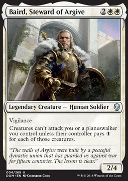 Baird, Steward of Argive DOM-4 Uncommon Good Englisch