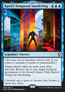 Karn's Temporal Sundering DOM-55 Rare Near Mint Englisch