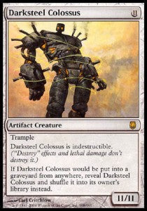 Darksteel Colossus DST-109 Rare Light Played Englisch
