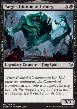 Yargle, Glutton of Urborg DOM-113 Uncommon Excellent Englisch
