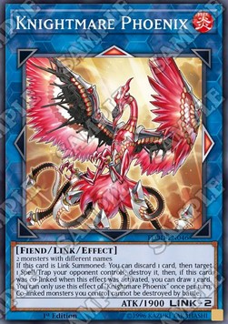 Knightmare Phoenix FLOD-046 Super Rare Excellent Englisch 1. Auflage