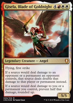 Gisela, Blade of Goldnight CM2-9 Mythic Light Played Englisch Foil