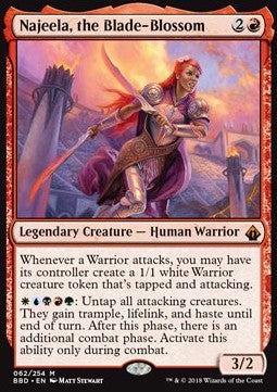 Najeela, the Blade-Blossom BBD-62 Mythic Excellent Englisch