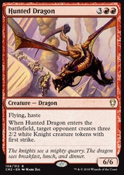 Hunted Dragon CM2-106 Rare Light Played Englisch