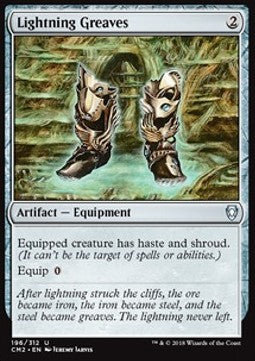 Lightning Greaves CM2-196 Uncommon Good Englisch