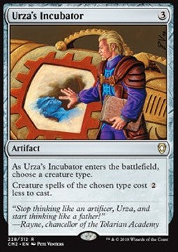 Urza's Incubator CM2-228 Rare Good Englisch