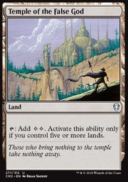 Temple of the False God (V.1) CM2-271 Uncommon Good Englisch