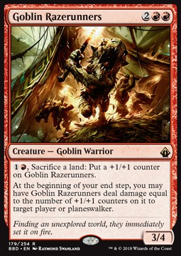Goblin Razerunners BBD-179 Rare Near Mint Englisch