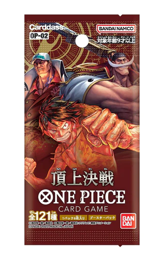 One Piece Card Game - OP02 - Paramount War Booster - JP