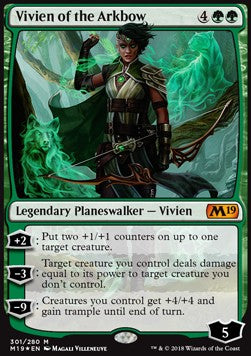 Vivien of the Arkbow M19-301 Mythic Good Englisch Foil
