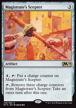 Magistrate's Scepter M19-238 Rare Excellent Englisch