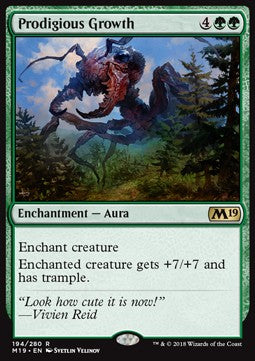 Prodigious Growth M19-194 Rare Excellent Englisch