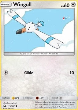 Wingull CES-111 Common Excellent Englisch Reverse Holo