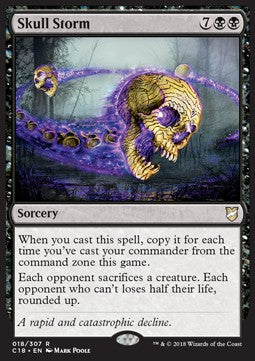 Skull Storm C18-18 Rare Excellent Englisch