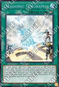 Dragonische Darstellung MP18-015 Secret Rare Excellent Deutsch 1. Auflage