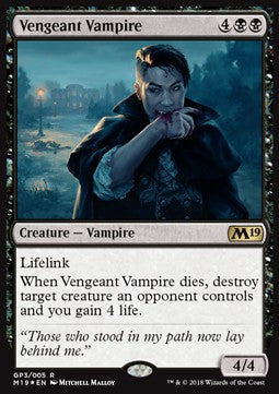 Vengeant Vampire PM19-GP3 Rare Excellent Englisch Foil