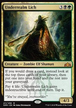 Underrealm Lich GRN-211 Mythic Excellent Englisch