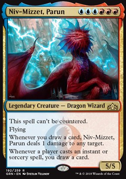 Niv-Mizzet, Parun GRN-192 Rare Poor Englisch