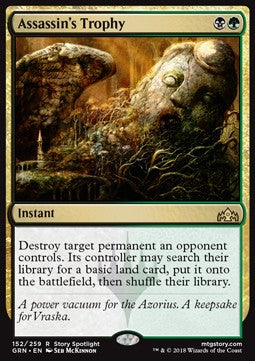 Assassin's Trophy GRN-152 Rare Light Played Englisch