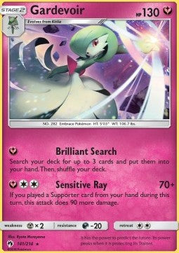 Gardevoir LOT-141 Holo Rare Excellent Englisch