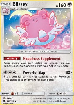 Blissey LOT-153 Holo Rare Excellent Englisch
