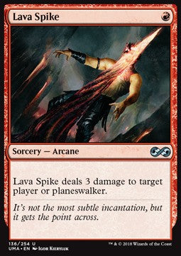 Lava Spike UMA-136 Uncommon Good Englisch