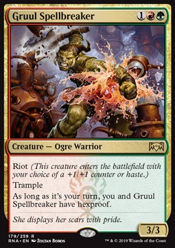 Gruul Spellbreaker RNA-179 Rare Excellent Englisch