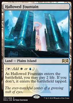 Hallowed Fountain RNA-251 Rare Excellent Englisch