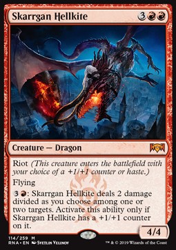 Skarrgischer Höllendrache RNA-114 Mythic Good Deutsch