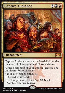 Captive Audience RNA-160 Mythic Near Mint Englisch