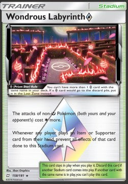 Wondrous Labyrinth ◇ TEU-158 Holo Rare Good Englisch