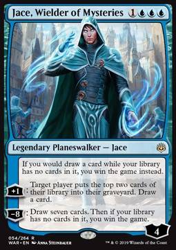 Jace, Wielder of Mysteries WAR-54 Rare Excellent Englisch