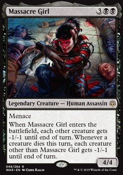 Massacre Girl WAR-99 Rare Good Englisch