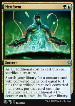 Neoform WAR-206 Uncommon Excellent Englisch Foil