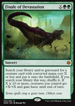 Finale of Devastation WAR-160 Mythic Excellent Englisch