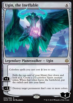 Ugin, the Ineffable WAR-2 Rare Near Mint Englisch