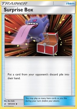 Surprise Box UNB-187 Uncommon Near Mint Englisch Reverse Holo