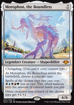 Morophon, the Boundless MH1-1 Mythic Excellent Englisch