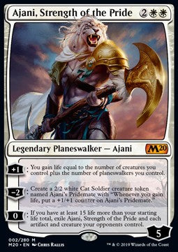 Ajani, Strength of the Pride M20-2 Mythic Excellent Englisch