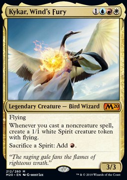 Kykar, Wind's Fury M20-212 Mythic Near Mint Englisch