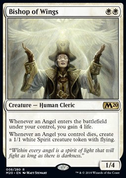 Bishop of Wings M20-8 Rare Excellent Englisch Foil