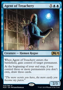 Agent of Treachery M20-43 Rare Excellent Englisch