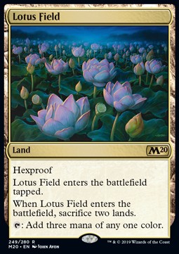 Lotus Field M20-249 Rare Near Mint Englisch