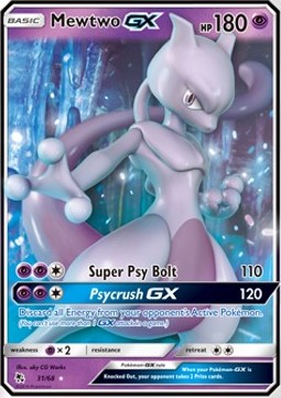Mewtwo GX HIF-31 Ultra Rare Near Mint Englisch
