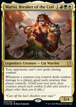 Marisi, Breaker of the Coil C19-46 Mythic Excellent Englisch Foil
