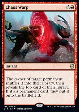 Chaos Warp C19-136 Rare Excellent Englisch