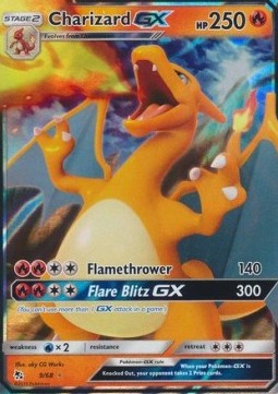Charizard GX HIF-9 Ultra Rare Excellent Englisch