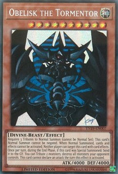 Obelisk der Peiniger TN19-007 Secret Rare Near Mint Deutsch